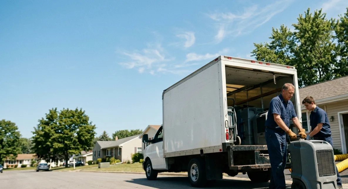 Water Damage Cleanup in Midland, SD near me